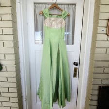 VTG 90s Handmade Mint Green
