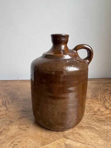 Vintage stoneware brown glaze - vintage,