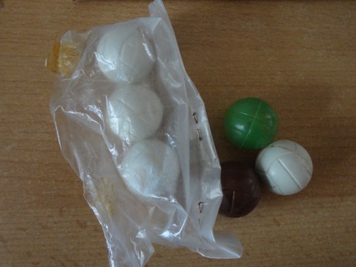 Subbuteo balls assorted lot - subbuteo,