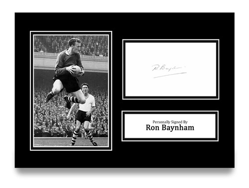 Ron baynham hand signed - baynham,