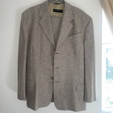 Men’s 1980s Jasper Conran 2 Piece 100 % pure new wool Suit made in Italy 