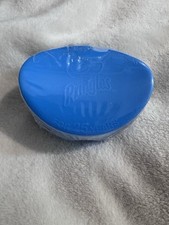 Pringles To Go Potato Chip Lunch box Travel Holder Blue