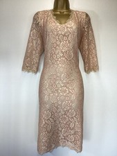 Bernshaw Blush Pink Lace Midi
