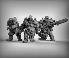 Ogre Boss Resin 3D Models for