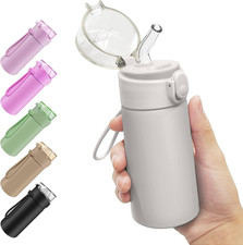 150Ml Stainless Steel Insulated Water Bottles, Double Wall Vacuum Small Flask, W