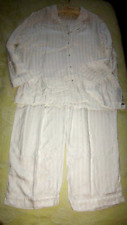 Autograph @ M&S White 100% Modal Satin Pyjama Set Plus Size 20