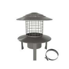 Pot Hanging Cowl Stainless