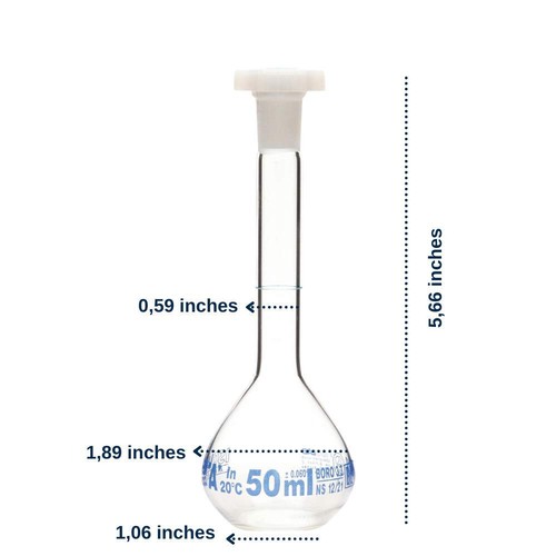 50ml volumetric flask - -,