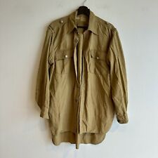 Vintage 1950s British Army Aertex Shirt Customized