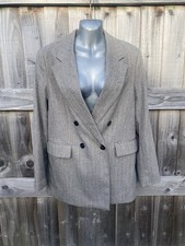 H&M Beige Tweed Look Generous