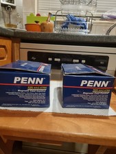 X, 2  PENN 525 EXTRA, TOURNAMAG( converted) ORIGINAL BOX TOOLS, ETC (,U S A )