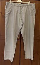 BHS Light Grey Linen Blend