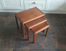 Vintage Wooden Nest of Tables