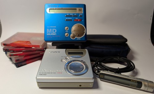 Mini disc player bundle - mini,