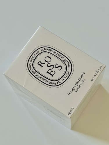 Diptyque roses scented candle - roses,