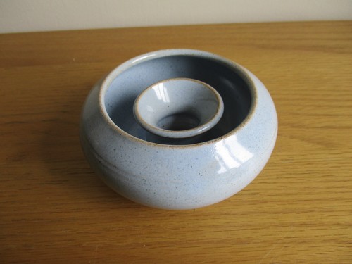 Studio art pottery candlestick - studio,