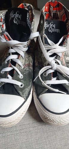 Harley quinn converse size - quinn,