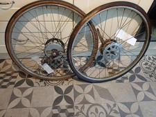 Early Drum Brake Tandem Wheels