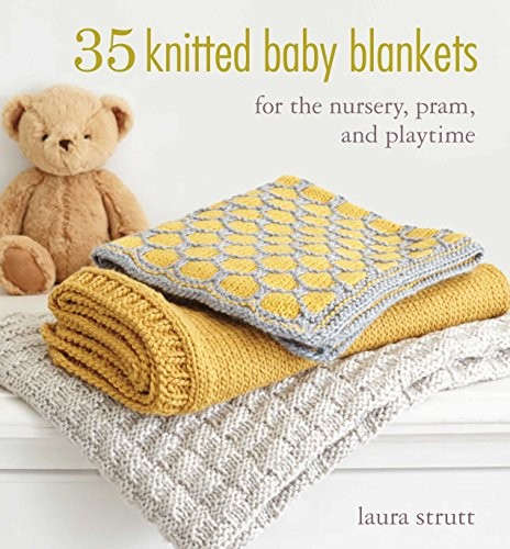 Knitted baby blankets - knitted, for
