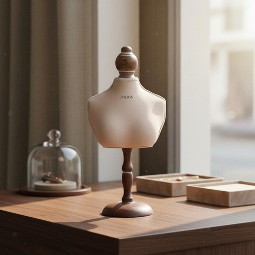 Necklace display bust - display,