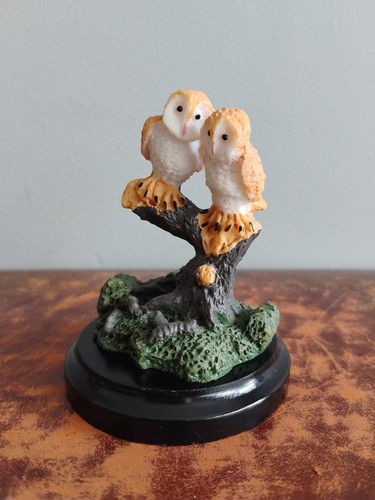 Ceramic mounted owl ornament - ceramic,