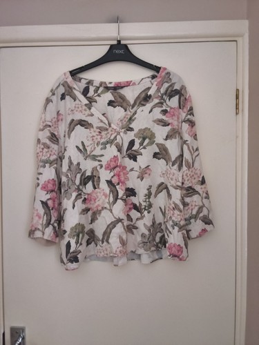 Ladies laura ashley pink white - laura, pink/white