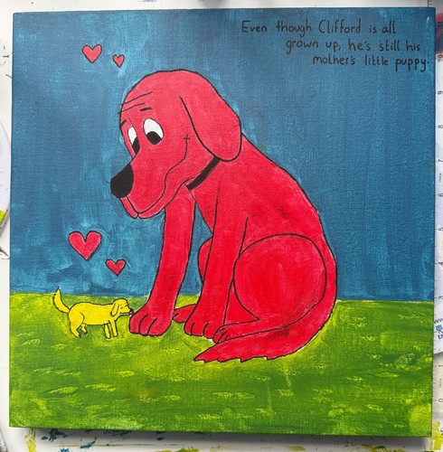 Original acrylic painting