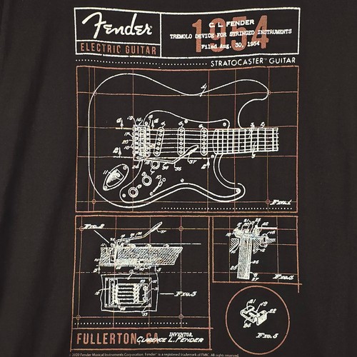 Fender guitar shirt - shirt, 2xl
