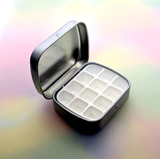 Small Silver Paint Palette In