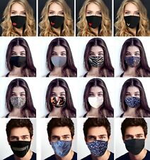 Face Mask Reusable Washable Protective Breathable Covering Adults Kids