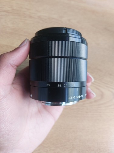 Sony mount 55mm 5 - 18-55mm, f3.5-5.6