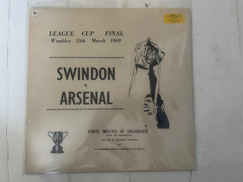 Swindon town arsenal league - town,