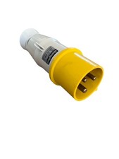 Duraplug 32A Yellow Male Plug