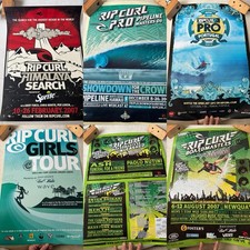 6x Ripcurl Surfing Posters