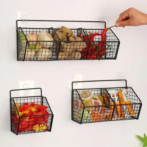 Wall mounted kitchen - kitchen, storage