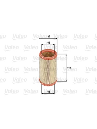 Valeo air filter fits alfa - valeo,