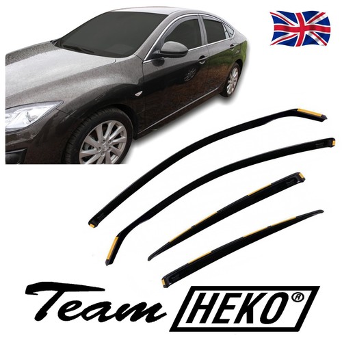 Wind deflectors fits mazda - fits, 6