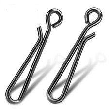 Sea Fishing Quick Change Lead, Lure & Snood Clips Hanging Snap