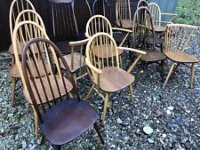 LARGE QUANTITY OF VARIOUS ERCOL CHAIRS PRICE PER FOR BROWN CHAIR 80 AVAILABLE