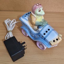 Vintage Rare Colors Wind in the Willows Mr Toad Piggery Pottery Nightlight Lamp