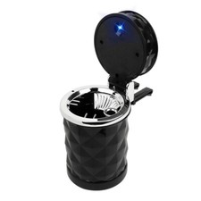 Portable Smoke Car Ashtray Cigarette Ash Holds Cup LED Ashtray Car Cup Holder
