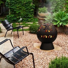 New- Orb outdoor fireplace. 
