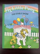 My Little Pony G1 Story Board Book 'The Stable Show' 1985 Vintage Hasbro