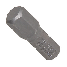BGS - Allen Key, Internal Hex 3 - 10 mm, 1/4" Drive Bits x 25 mm - Multi Listing
