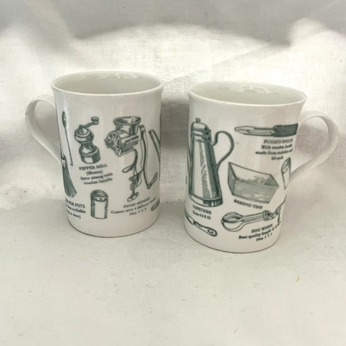 Coffee tea mugs laura ashley - laura, x