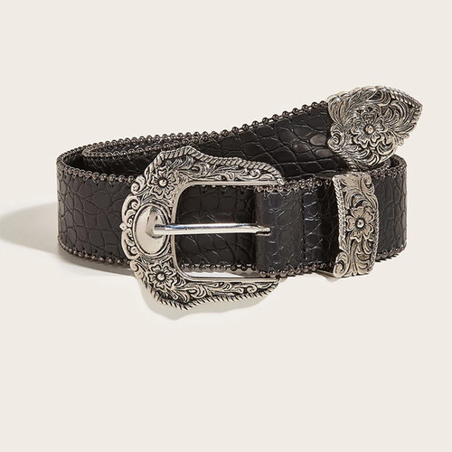 Y2k black belt - black,