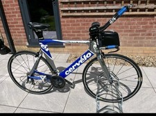 Cervelo P2 56cm Time Trial/Triathlon Bike With Aero Cockpit And Wheel Upgrades