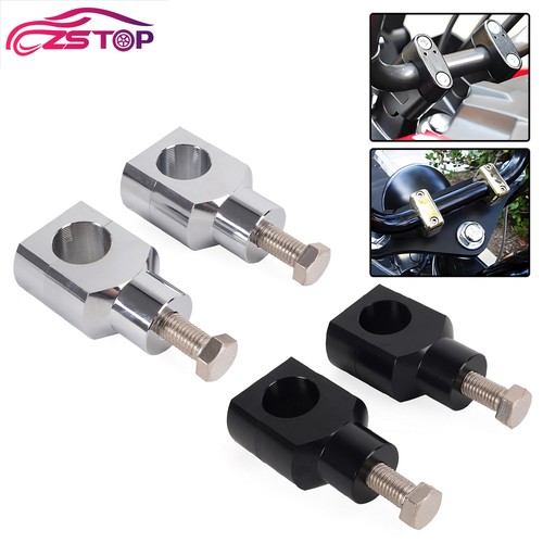 Motorcycle handlebar risers - handlebar,