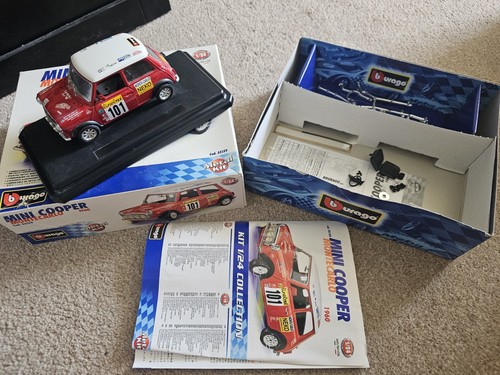 Bburago mini cooper monte - cooper,