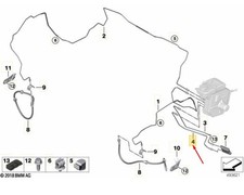 BMW X5 G05 Front Brake Line